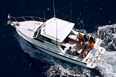 Cozumel dive boat